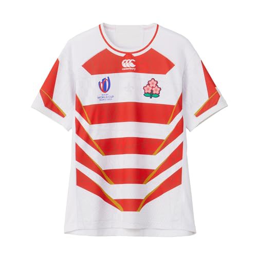 [カンタベリー] ラグビージャージ JAPAN RWC2023 REPLICA HOME JERSEY ジャパンRWC2023レプリカホームジャージ メンズ RG33980WC 10_ホワ