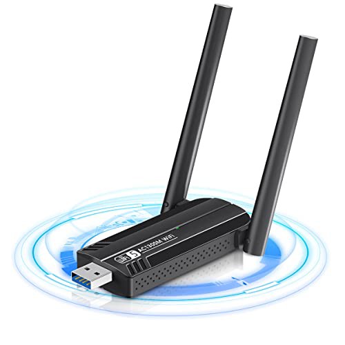 【送料無料】【1300Mbps】WiFi 無線LAN 子機 USB3.0 WIFIアダプター Sungale 高速通信 無線lanアダプタ 5dBi 2.4Ghz/5Ghz デュアルバンド