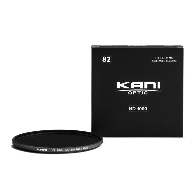 KANI 82mm NDフィルター HT PRO+ MC ND1000 減光効果10絞り分 色カブリ抑制 低反射 薄枠 撥水 撥油 防汚 ナノコーティング 803573