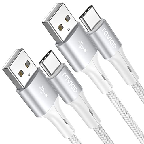 RAVIAD USB Type C ケーブル【2m/2本セット】タイプ C ケーブル 3A