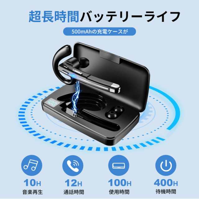 2023新登場 Bluetoothヘッドセット】 イヤホンマイク Bluetooth5.2