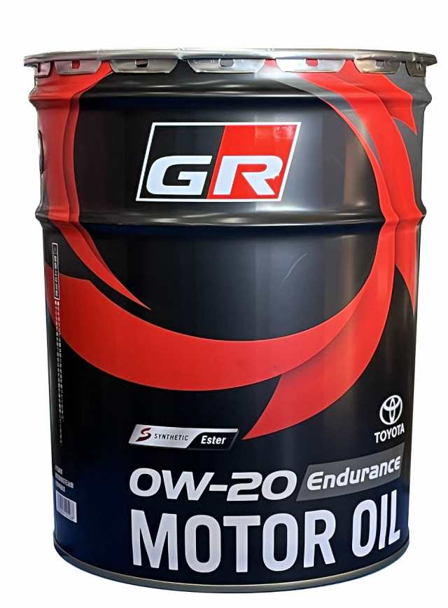 TOYOTA GAZOO Racing トヨタ純正 GR MOTOR OIL Endurance 0W-20 20L ...