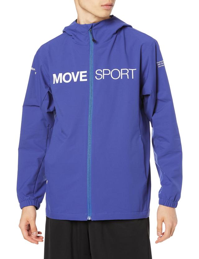 ムーブスポーツ ジャージ デサント 【石川祐希着用モデルあり】 AIRY TRANSFER ライトウォーム フルジップフーディー 軽量 4WAYストレ