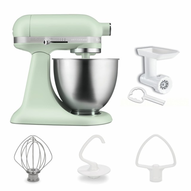 キッチンエイド(Kitchen Aid) KitchenAid 3.5QTスタンドミキサー+フードグラインダー特別セット ピスタチオ