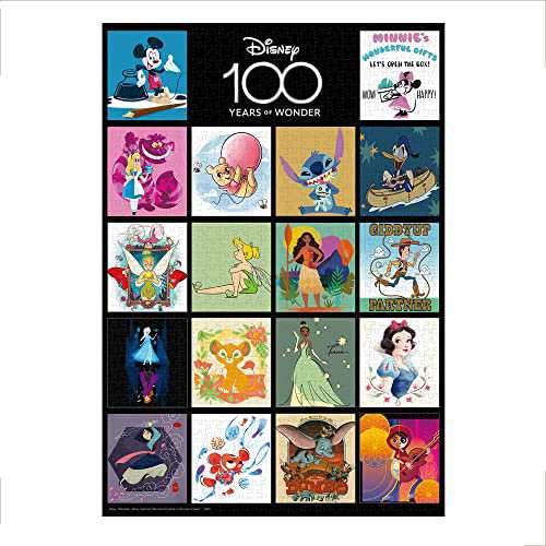 1000ピース ジグソーパズル Disney100:Artists Series (51×73.5cm)