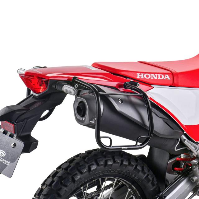 ディーアールシー(DRC) CRF250L/250L(S)/250RALLY(MD47) ’21-24 サイドバッグサポート サイドバック取付け タイヤ巻き込み防止 ツーリン_1