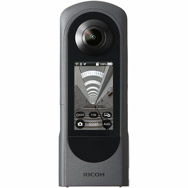 RICOH THETA X 360度カメラ ＋ RICOH レンズキャップ TL-3 セット 【レンズ保護】 【持ち運び】 【底部装着で簡易撮影スタンドに】