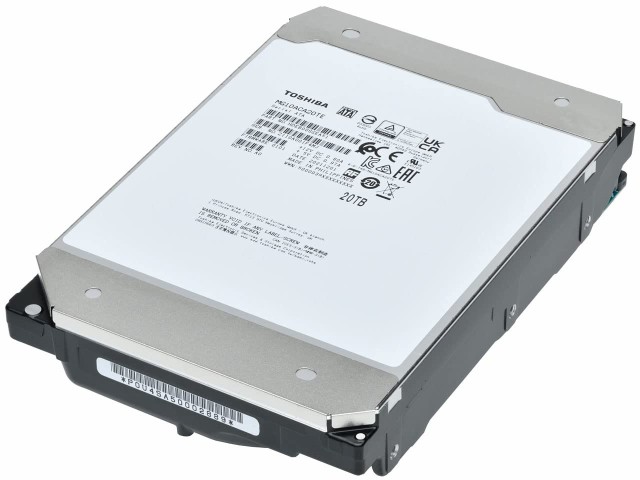 TOSHIBA 東芝 MG10 内蔵ハードディスク サーバー NAS 用 3.5インチ Enterprise HDD 20TB SATA 7200rpm MG10ACA20TE