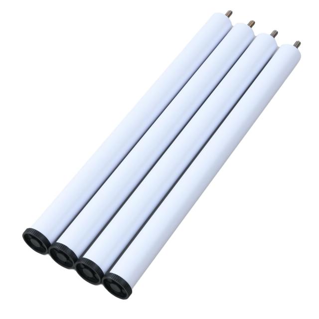 山善(YAMAZEN) テーブル用パーツ 直径5×高さ67.5cm 組合せフリーテーブル用脚4本セット パーツ品 サンドホワイト AMDL-70(SWH)