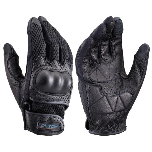 デイトナ(Daytona) バイク用 グローブ 手の平 本革(ヤギ革) 春夏 ハードプロテクター タッチパネル対応 フルメッシュ プロテクターグローの通販は 4,788円
