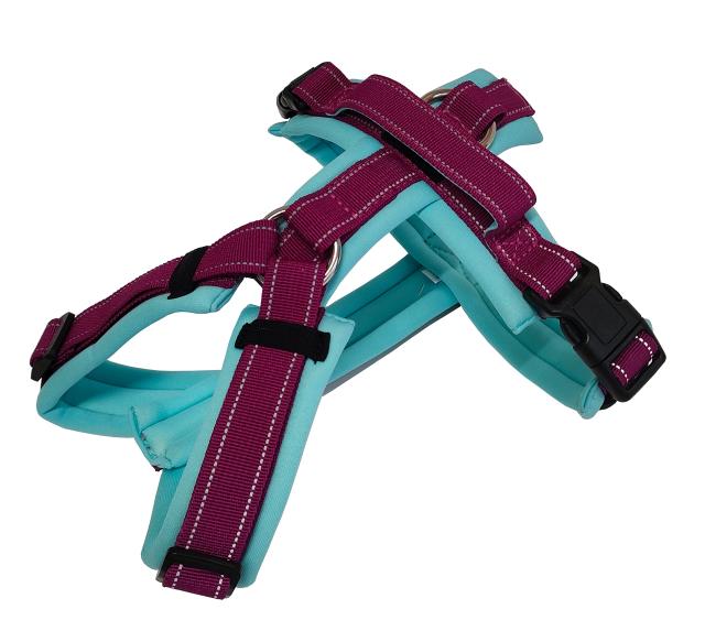 Hakusan ゼロハーネス 負担軽減 犬用ハーネス サイズ調整可 簡単着脱 夜間反射材 軽量 通気 ハンドル付き ネームプレート M サイズ ミン 6,027円