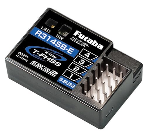 双葉電子工業 RECEIVER R314SB-E (カー用T-FHSS方式・電動専用レシーバー) 00107346-3