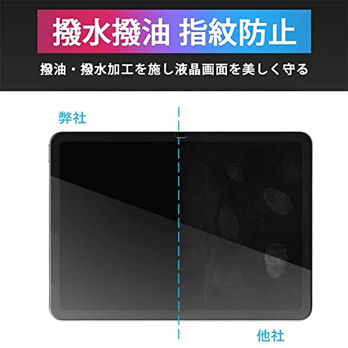 2枚セット iPad 第10世代 2022 ガラスフィルム 10.9インチ 強化ガラス