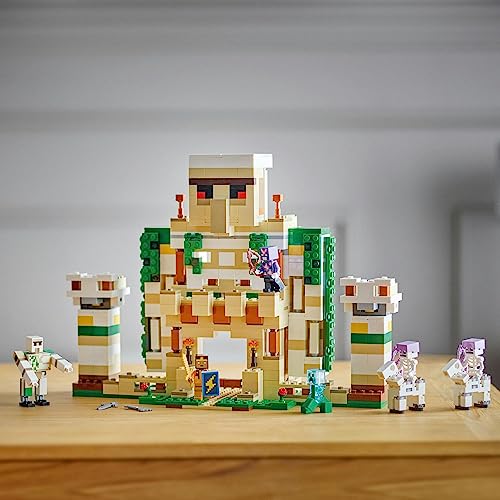 レゴ(LEGO) マインクラフト アイアンゴーレムの要塞 ク リ ス マ ス 