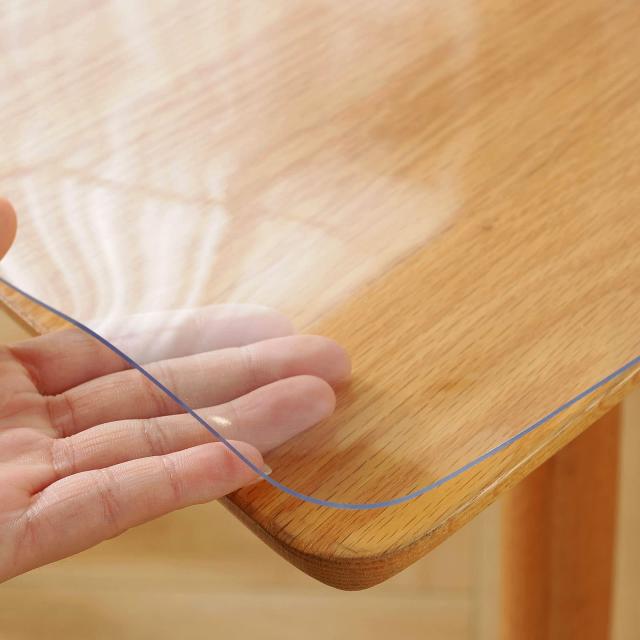 Yueboa テーブルクロス 透明 80x180cm 厚さ3mm PVC テーブルマット クリア ビニー ル 無臭 PVC製 デスクマット テーブルカバー 縮みなし の通販は 5,160円