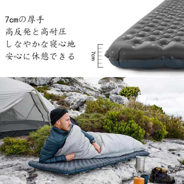 Naturehike エアーマット エアベッド 屋外用 軽量 アウトドアキャンプ キャンプ用 マット 車中泊マット 防水防潮 防災 登山 キャンプ用品の通販はau  PAY マーケット - デクベルト | au PAY マーケット－通販サイト