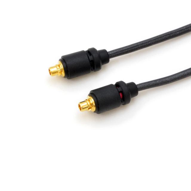 onso 01 black line 3.5(4極)-MMCX(L/R) バランス接続・グランド分離接続用イヤホンケーブル 2023モデル 1.2m iect_01_bl3mr_b_120