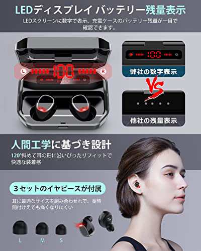 2023年新モデル bluetoothイヤホン】 Szoxo ワイヤレスイヤホン 瞬時