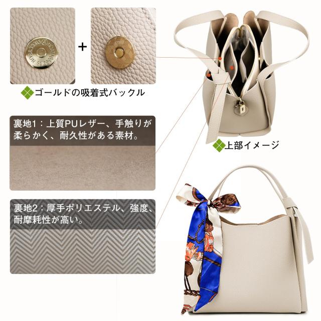 Kyoei-Tech ハンドバッグ レディース 高級本革 ショルダーバッグ  