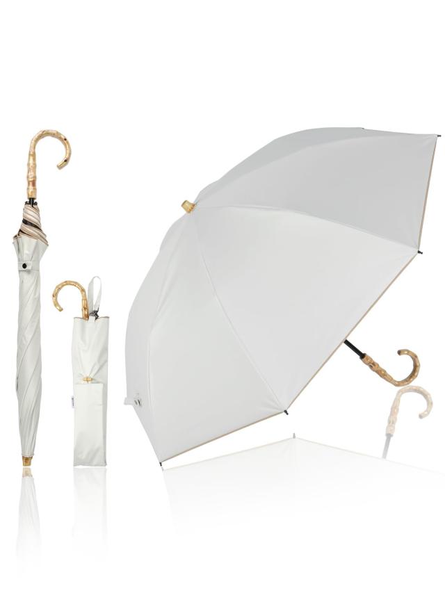 KIZAWA 日傘 UVカット 100 遮光 二段式 折りたたみ日傘 長傘 逆折り 2段折り 完全遮光 日傘兼用雨傘 レディース 5級撥水 折り畳み日傘 軽の通販は 5,342円