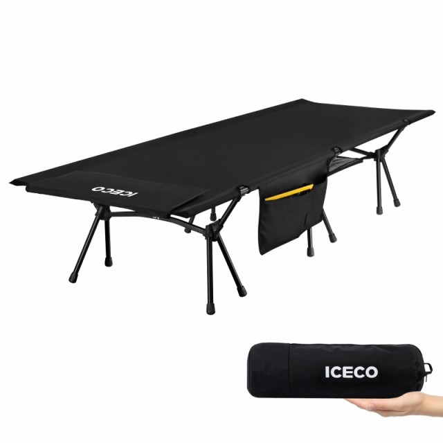 Upgrade】ICECO コット 1000D 耐荷重180KG 軽量2.8KG 2WAY ハイ