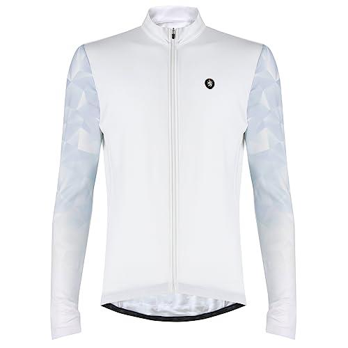 リオン ド カペルミュール サイクルウェア 長袖サイクルジャージ 秋冬用 ライトウォームジャージ マイクロ裏起毛 背面夏用ジャージ生地