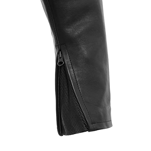 KOMINE バイク用 LJ-5343 シングルライダースレザージャケット 02-5343 メンズ VintageBlack S_7