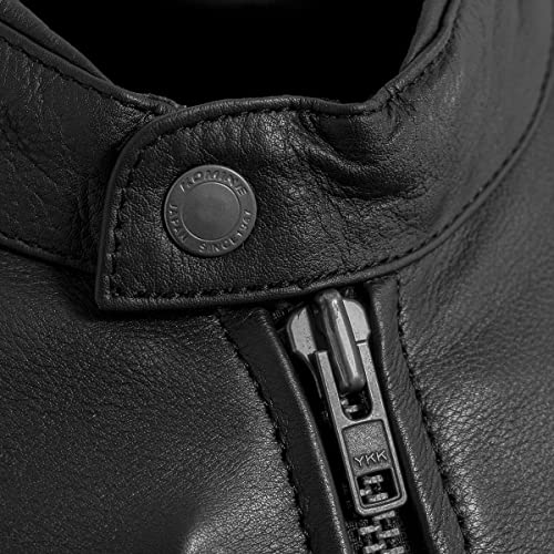 KOMINE バイク用 LJ-5343 シングルライダースレザージャケット