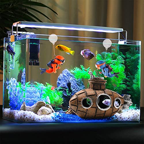 Zayookey アクアリウム 水槽 潜水艦 サブマリン 装飾 隠れ家 