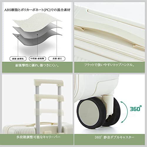 MORGEN SKY スーツケース キャリーケース コロコロバック フロント