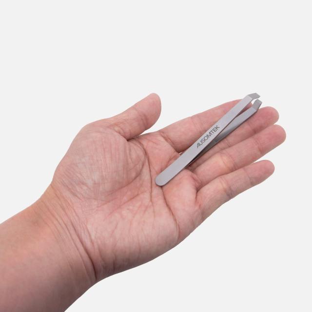 AUSOMTEK ヒゲピンセット 髭抜き 毛抜き 白髪抜きピンセット