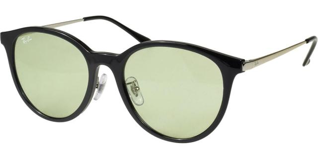 レイバン サングラス RB4334D BLACK Frame/LIGHT GREEN Lens 55 ユニセ ックス大人 カジュアルの通販は