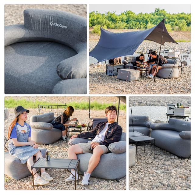 KingCamp エアーソファー アウトドア 空気ソファー