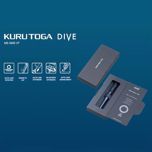 KURUTOGA DIVE/クルトガダイブ シャープペン0.5mm【アビスブルー】 M550001P