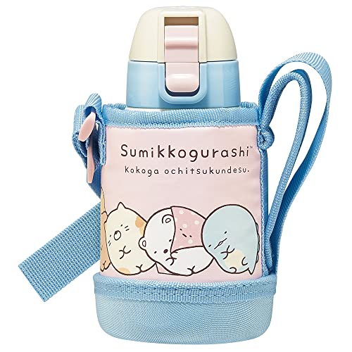 スケーター 水筒 400ml ステンレス すみっコぐらし 子供用 カバー付き