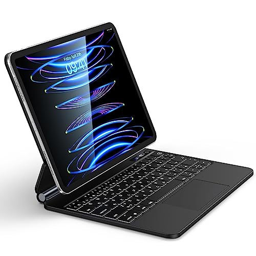 Omikamo マジックキーボード iPad Pro11 iPad Air5 iPad Air4対応 日本語配列 スマートキーボード トラックパッド搭載 磁気吸着 iPad Pro