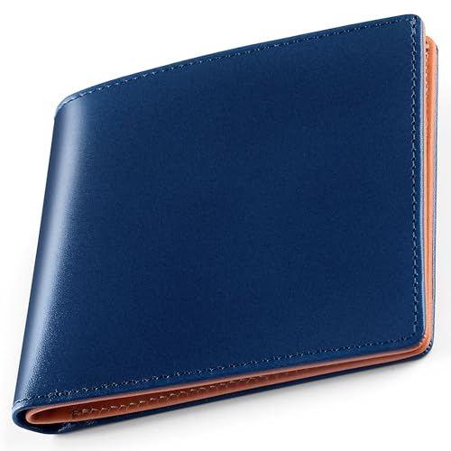 ファブリツィオ 極薄 財布 メンズ レディース 2つ折り 薄い 小銭入れ 使いやすい イタリアン レザー 一流の革職人が作る 本革 YKKファの通販は 6,867円