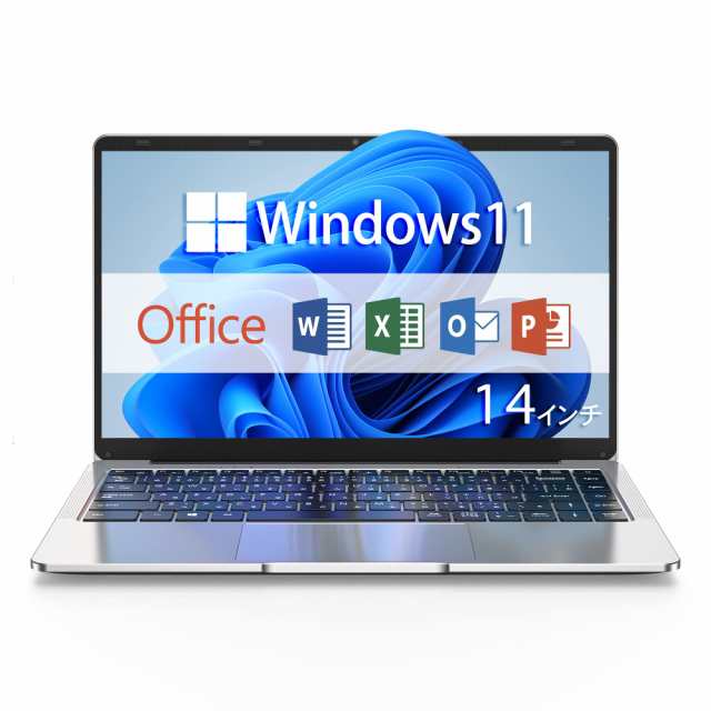 ノートパソコン office搭載 Windows11 VETESA ノートPC 日本語キーボード 14型液晶/Webカメラ搭載（マイク内蔵）/USB3.0/miniHDMI/WIFI搭