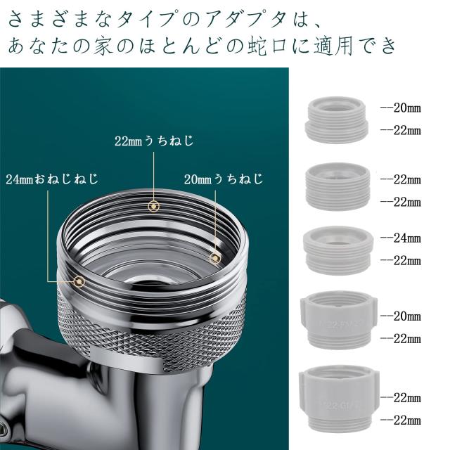 クロームシャワーヘッド 多孔式ノズル クロームシャワーヘッド 多孔式ノズル