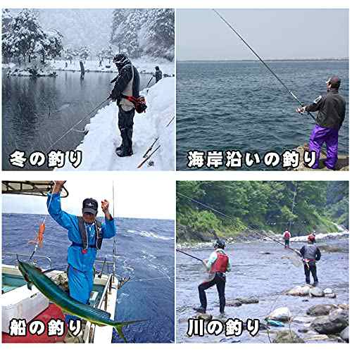 SANLIKEギャフ 釣りギャフ アルミ 伸縮式 魚釣り ショアギャフ