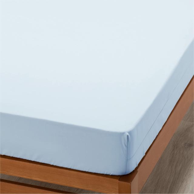 nishikawa【西川】 ボックスシーツ クイックシーツ シングル 洗える 肌に優しいコットン100% ブロード生地 装着簡単でずれにくい 厚さ35c