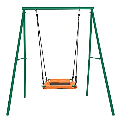 ブランコ 屋外 遊具 庭 ぶらんこ 組み立て簡単 アウトドア用 ブランコセット 耐荷重100kg フレーム金属製 ブランコ フレーム 子供 遊び の通販はその他おもちゃ