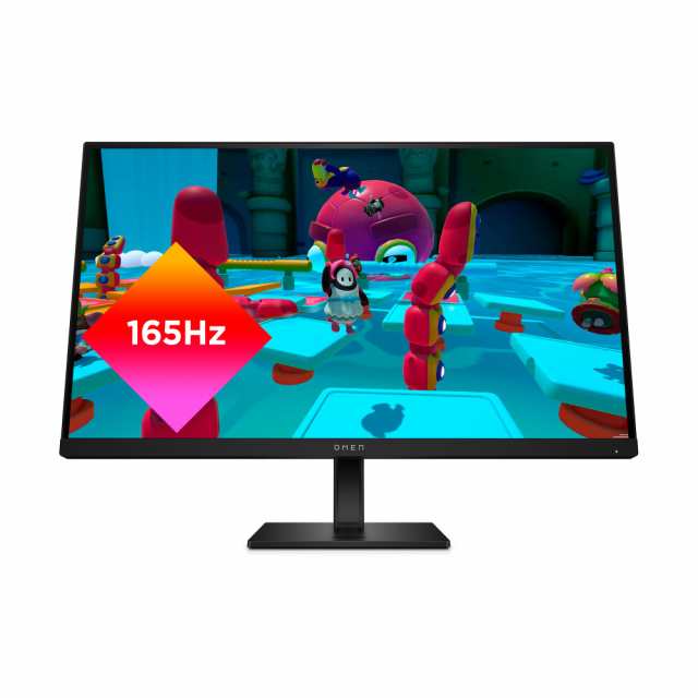 HP OMEN 27q QHD 165Hz Gaming Monitor QHD Display (2560 x 1440) IPS Panel 99% sRGB 95% DCI-P3 16:9 AMD FreeSync Premium Tec