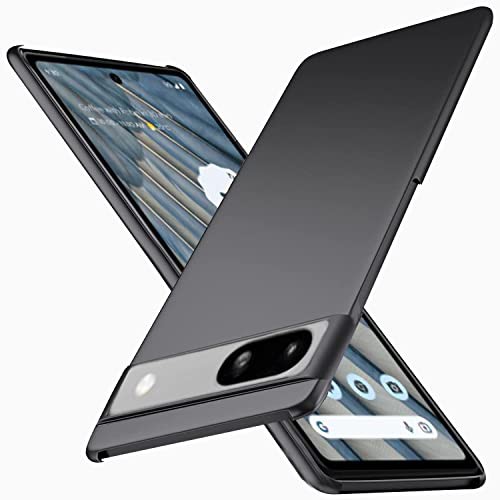 超薄型Wojiaozvlf 極薄 pixel7a ケース 薄型 Pixel 7a ケース Pixel 7a カバー PCマット質感 超軽量 黄変防止 指紋防 擦り傷防止 手