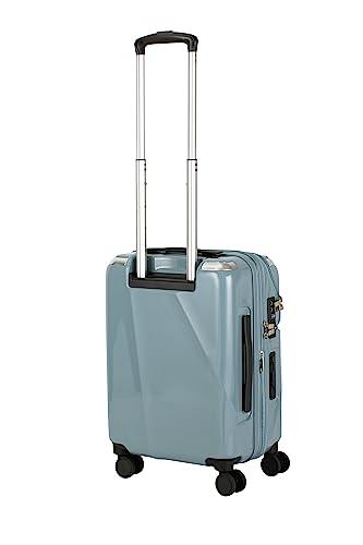 トラベリスト スーツケース ジッパー オープン ブレーキ機能付き 拡張機能付き 35L(43L) 53 cm 3.6kg 3.8kg 76-25090 ブルー