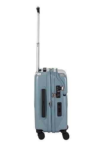 トラベリスト スーツケース ジッパー オープン ブレーキ機能付き 拡張機能付き 35L(43L) 53 cm 3.6kg 3.8kg 76-25090 ブルー