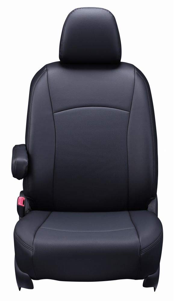 クラッツィオ シートカバー eKワゴン/デイズ Clazzio キルティング ブラック×レッドステッチ EM-750315EMA7503D Clazzio センターレザー シートカバー EKワゴン B11W EM-7502