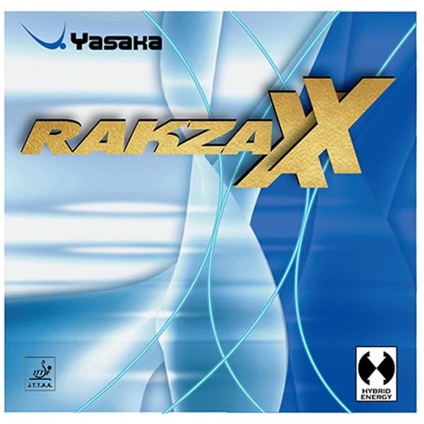 YASAKA(ヤサカ) 卓球 ラバー ラクザ XX 裏ソフト ハイブリッドエナジー型 日本製 クロ(90) TA B89