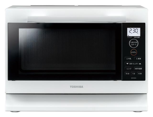 TOSHIBA(東芝) 電子レンジ 23L ER-XS23(W) ホワイト フラット