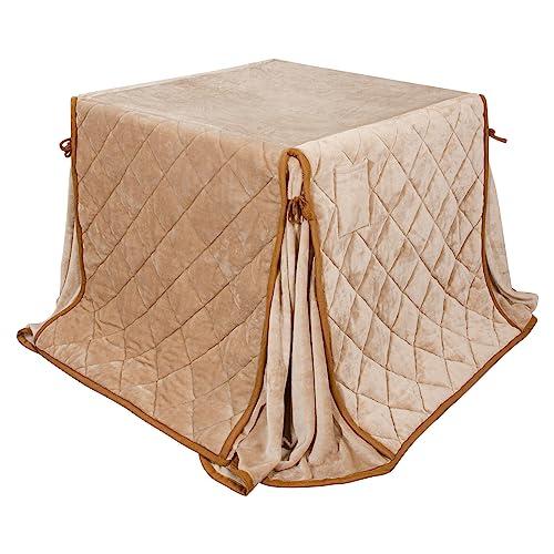 テーブル用こたつ布団 ハイタイプ こたつ布団 単品 省スペース型 ダイニングこたつ布団 ダイニング省スペース 正方形 掛け布団 こたつ掛の通販は 7,260円